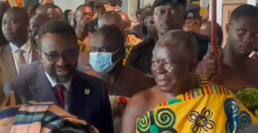 Ghana Has Benefitted From Your Leadership – BoG Governor To Asantehene