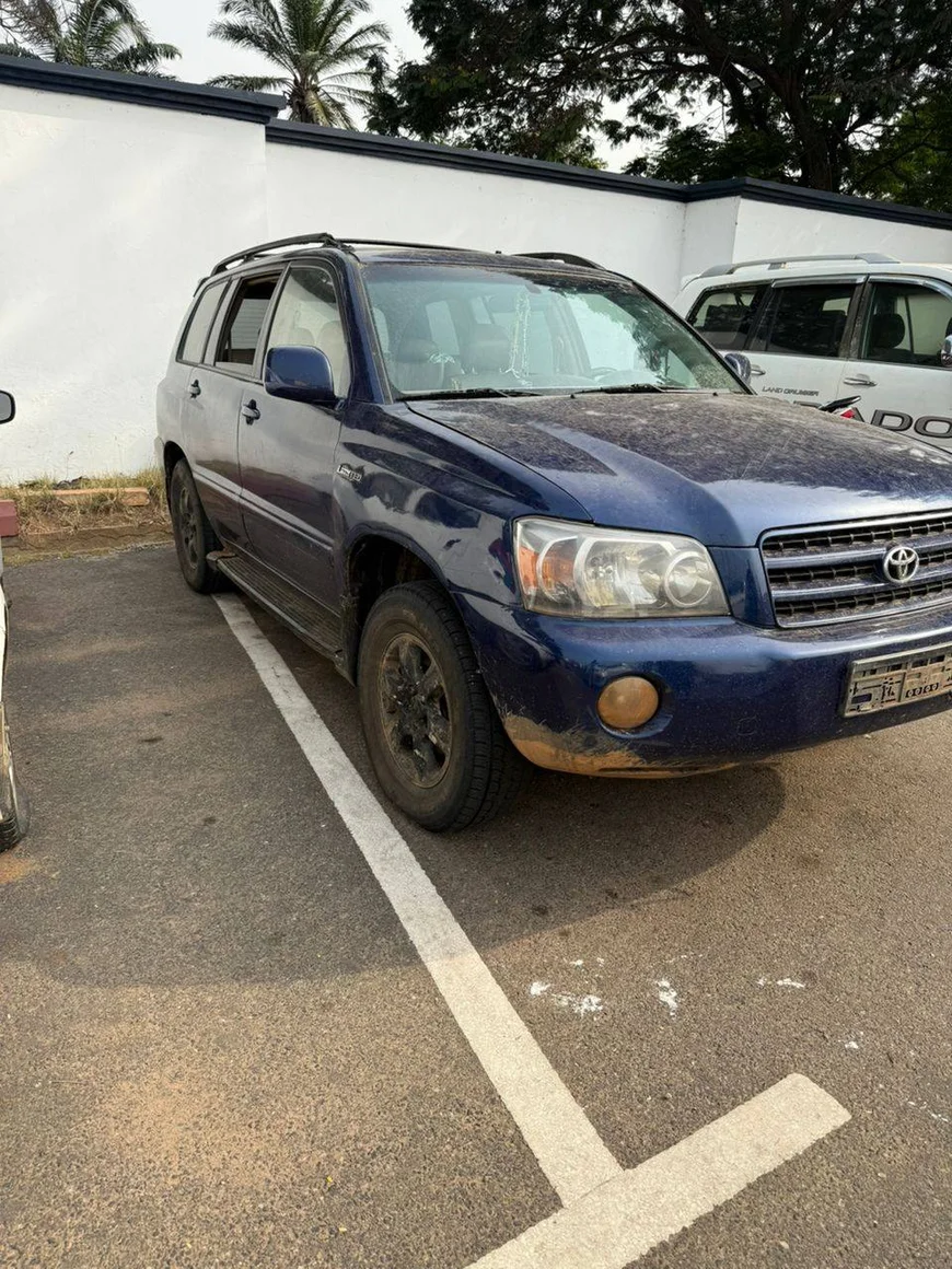 Police Recover Vehicle Used In Adabraka Gold Jewellery Shop Robbery