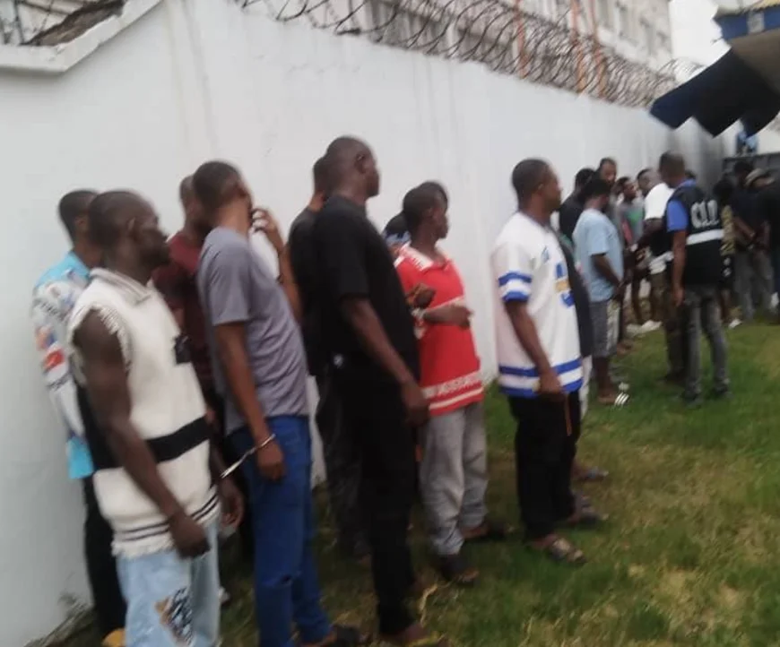 53 Arrested In Major Cybercrime Ring Bust In Accra