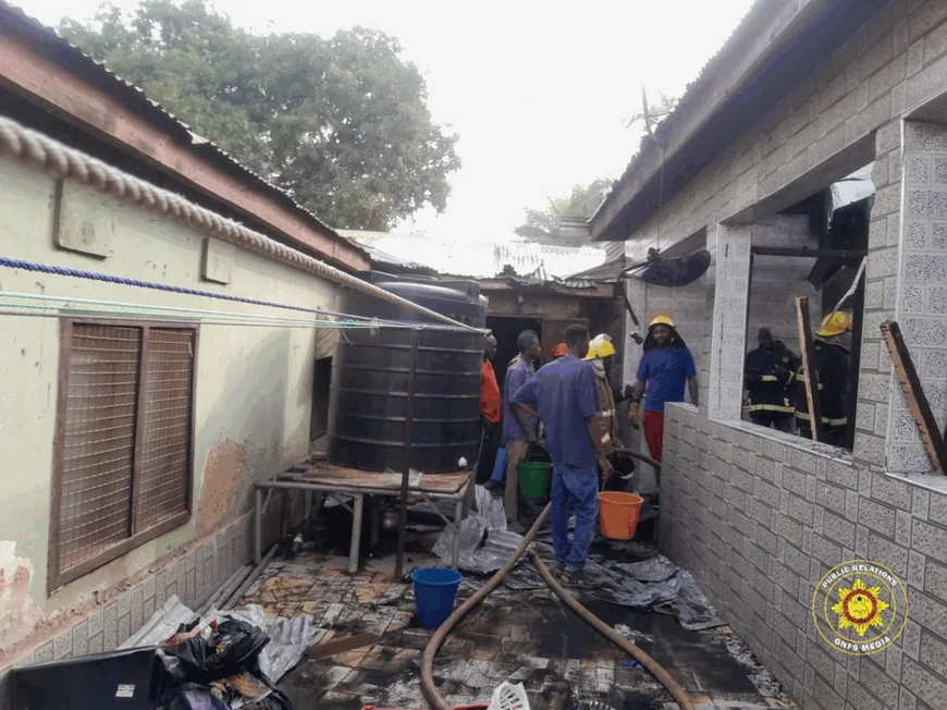 Fire Destroys 6-Bedroom Apartment In Tamale