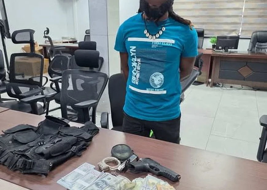 Man Arrested At Ablekuma With Suspected Fake US Dollars, Firearm