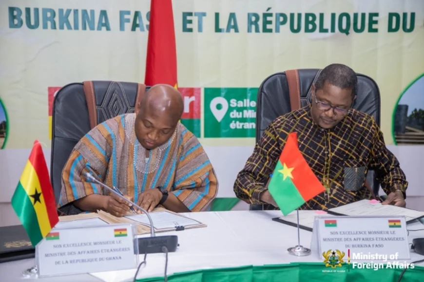 Ghana, Burkina Faso Sign 7 Cooperation Agreements To Deepen Bilateral Ties
