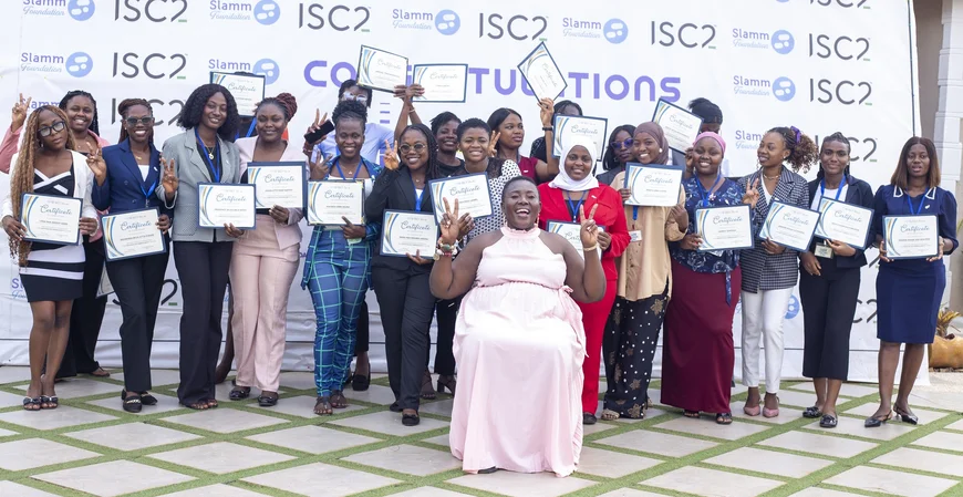 Slamm Foundation, ISC2 Graduate 22 Women In 4th Young Women In Tech Cybersecurity Cohort