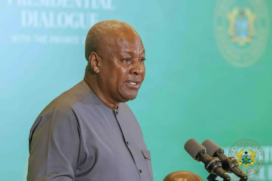 ”Our Own People Are Involved In Galamsey”- Mahama Admits
