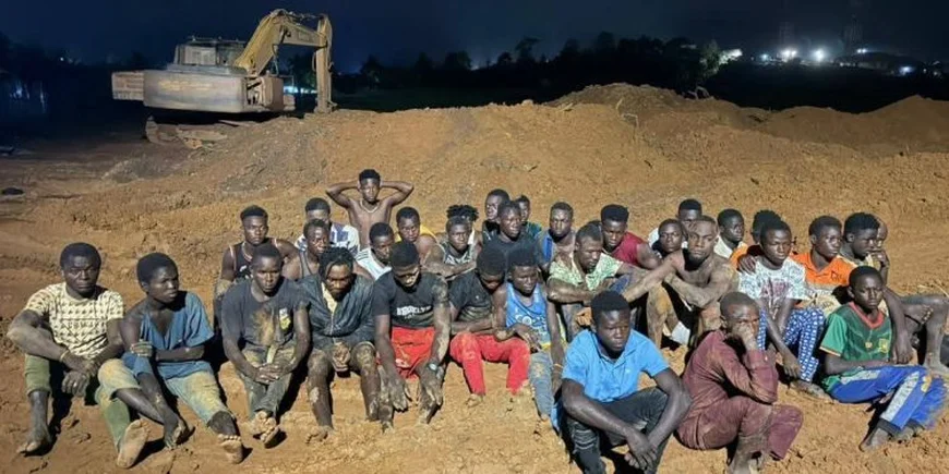 Galamsey: 1,900 Suspected iIllegal Miners Arrested By NAIMOS – Lands Ministry