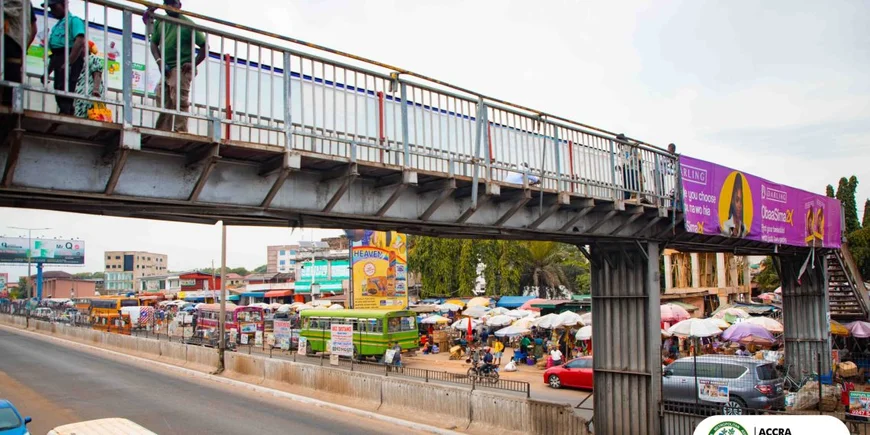 Kaneshie Footbridge: No Trading After Repairs – AMA