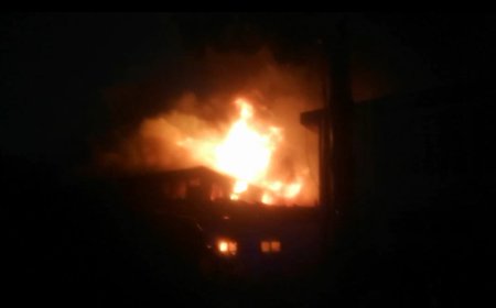 Firefighter Injured In Accra Central Fire — GNFS