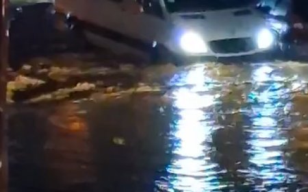 Flooding Disrupts Traffic In Parts of Accra after downpour