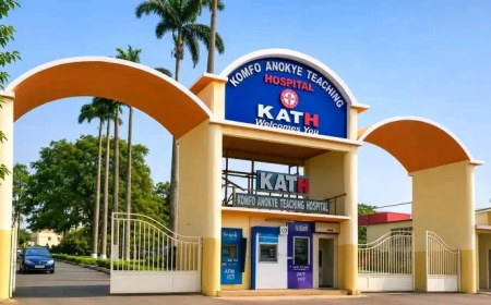 Patients Stranded At KATH As Doctors And Nurses Protest CEO Suspension