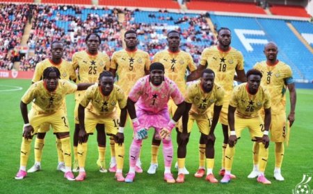 Ghana Ranked Among Top Contenders for Winning 2026 World Cup
