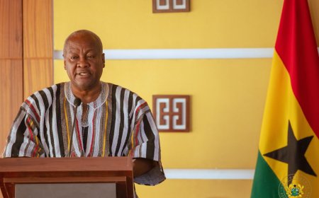 Mahama’s Approval Rating Slips to 58.9% Despite Strong Economic Gains — IEA Poll