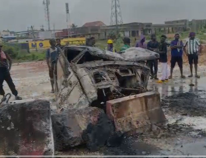 One Dead, Two Critical After Accra–Tema Motorway Crash; GNFS Confirms Manhunt For Driver