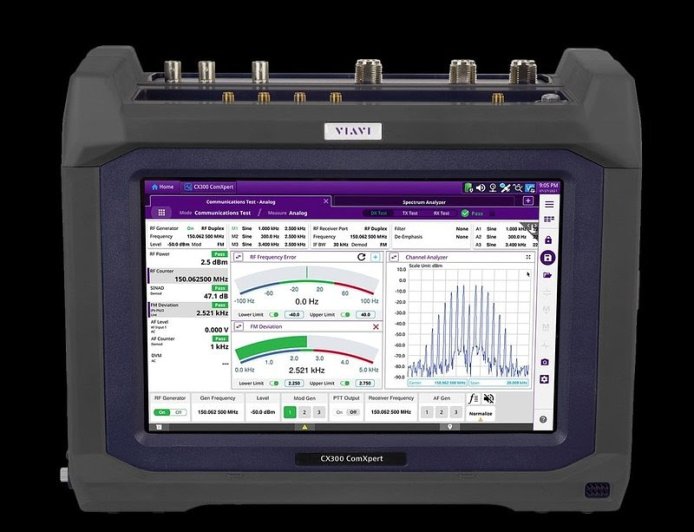 VIAVI unveils upgraded CX300 simulator to enhance mission-critical TETRA radio testing
