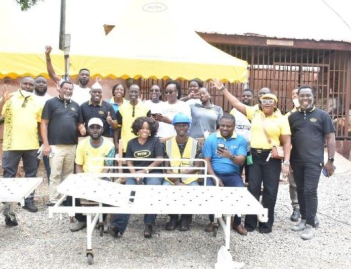 MTN Ghana Refurbishes Hospital Beds Nationwide to Ease ‘No Bed Syndrome’