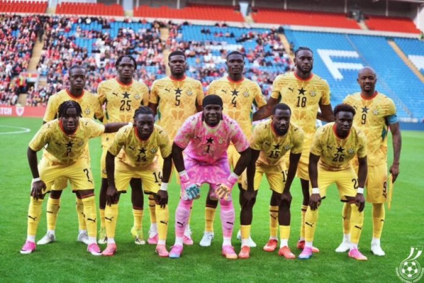 Ghana Ranked Among Top Contenders for Winning 2026 World Cup