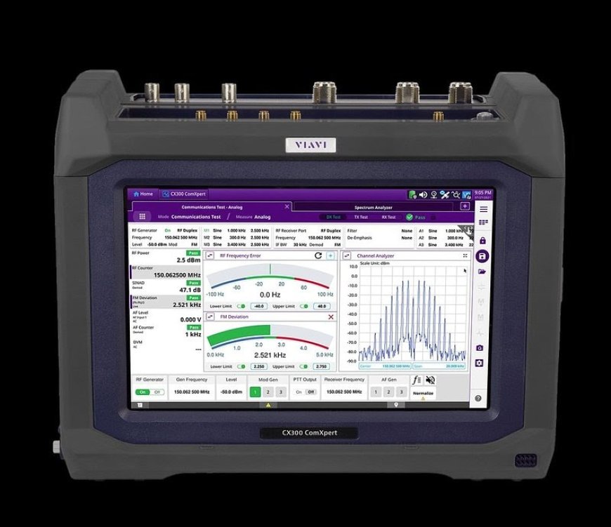 VIAVI unveils upgraded CX300 simulator to enhance mission-critical TETRA radio testing