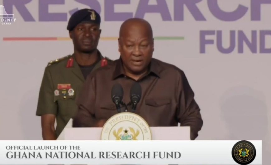 Ghana National Research Fund Launched With GH¢100m Seed Money