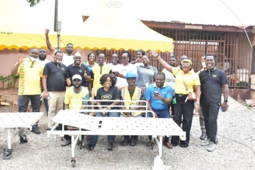 MTN Ghana Refurbishes Hospital Beds Nationwide to Ease ‘No Bed Syndrome’