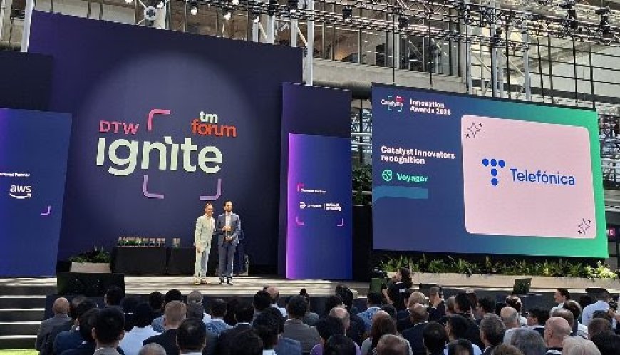 Telefónica Showcases AI-Driven Autonomous Networks, Wins Top Innovation Honour at DTW Ignite 2026