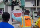Kasoa: EPA Shuts Down Fuel Station Over Choked Drains