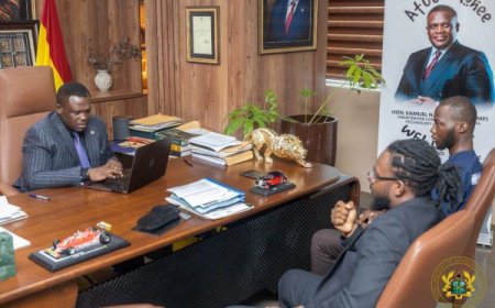 Sam George Engages MOONDOOG Technologies on AI-Powered Citizen Assistant for Government Services