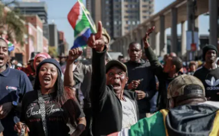 One Ghanaian Shot Dead During Mass Xenophobic Protests in South Africa