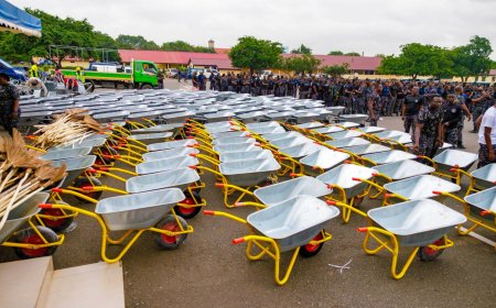 Police Deploy Personnel For Two-Day National Cleanup Exercise
