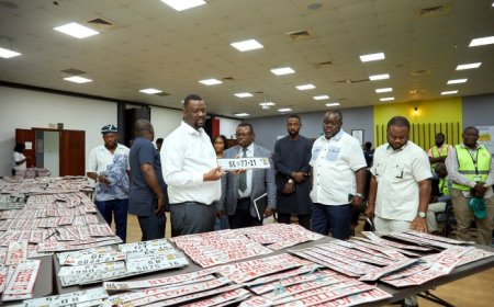 DVLA Announces New 2-Year Target To Change All Vehicle Number Plates In Ghana