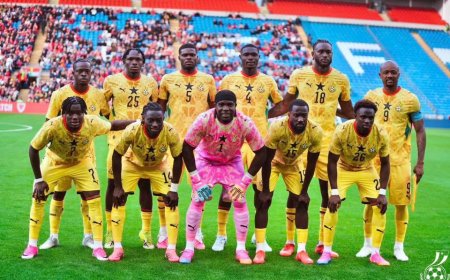 Black Stars Climb Eight Places to 65th in Latest FIFA Rankings