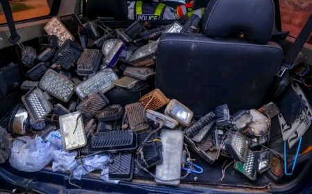 Police Intercept 1,054 Vehicles in Greater Accra Over Illegal Sirens, Strobe Lights