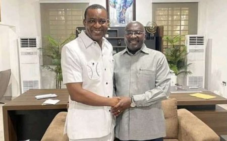 VIDEO: Bawumia Visits Chairman Wontumi In Prison After Conviction