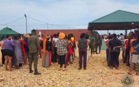 Immigration Service Arrests 102 Foreigners; Rescues 85 In Cyber Fraud And Trafficking Raid