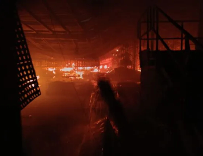 No Injuries Recorded After Fire At Tema Free Zones Warehouse — Melcom