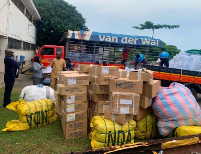 Ecobank Donates GH¢257,000 Relief Package to Flood Victims