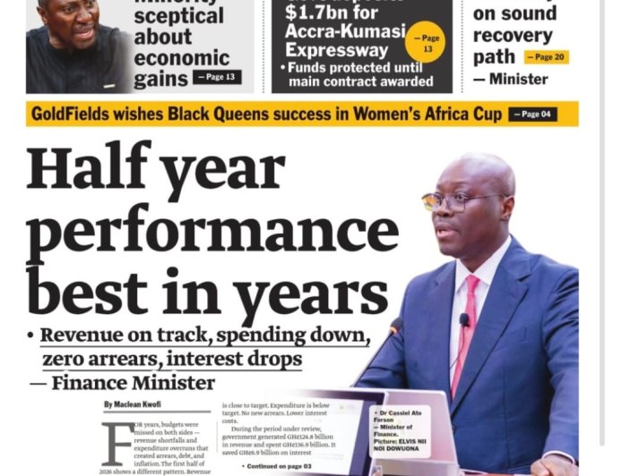 Newspaper Headlines: Friday, July 24, 2026