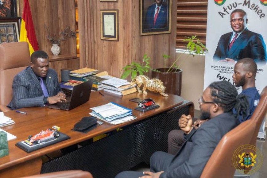 Sam George Engages MOONDOOG Technologies on AI-Powered Citizen Assistant for Government Services