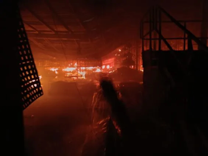No Injuries Recorded After Fire At Tema Free Zones Warehouse — Melcom