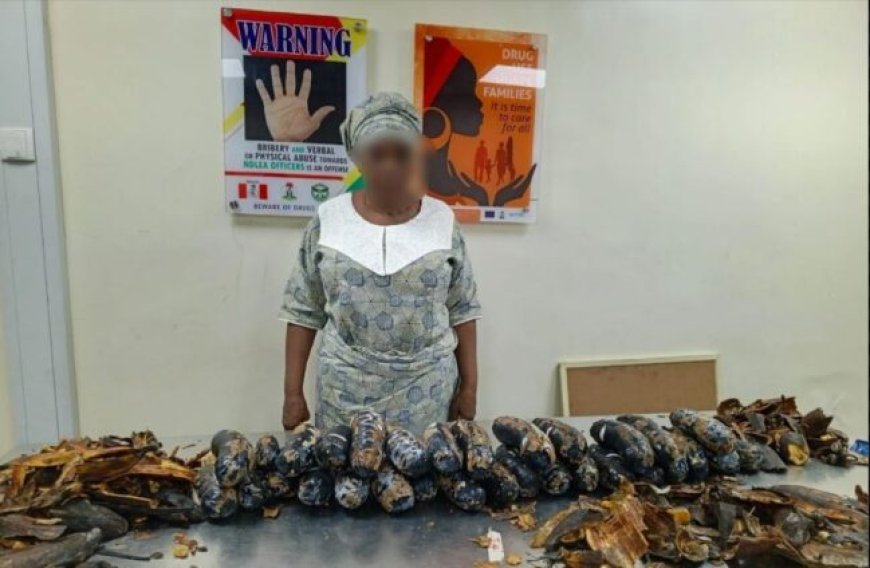 67-Year-Old Nigerian-British Grandma Arrested With 13kg Cocaine Hidden in Plantain Peels