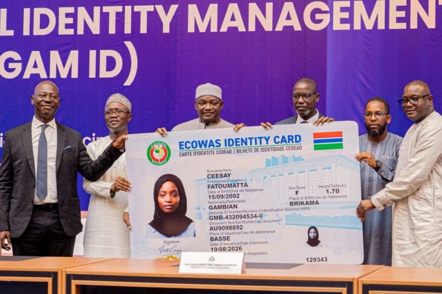 Margins Delivers First National ID System Of The Gambia