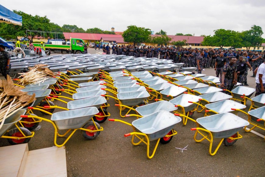 Police Deploy Personnel For Two-Day National Cleanup Exercise