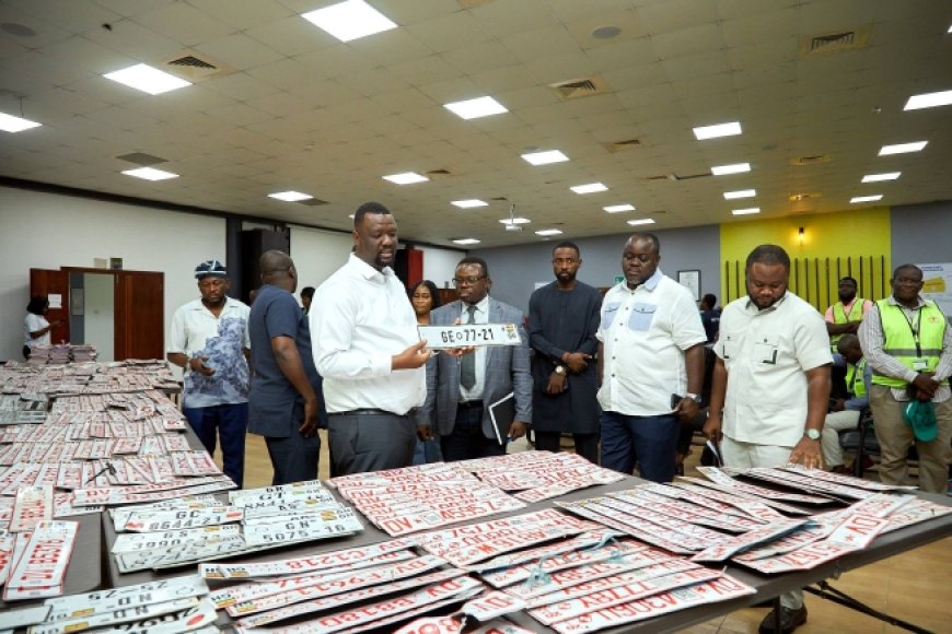 DVLA Announces New 2-Year Target To Change All Vehicle Number Plates In Ghana