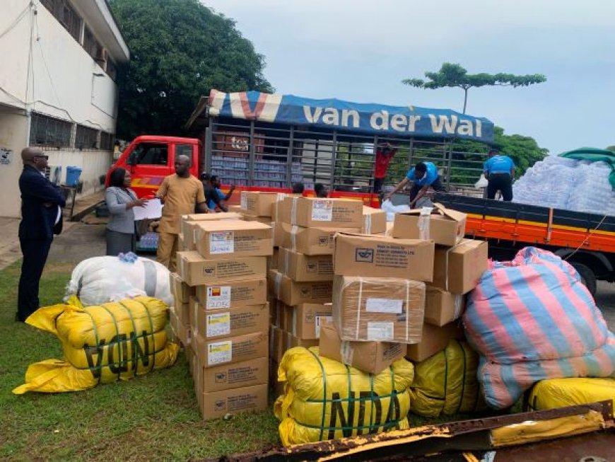 Ecobank Donates GH¢257,000 Relief Package to Flood Victims