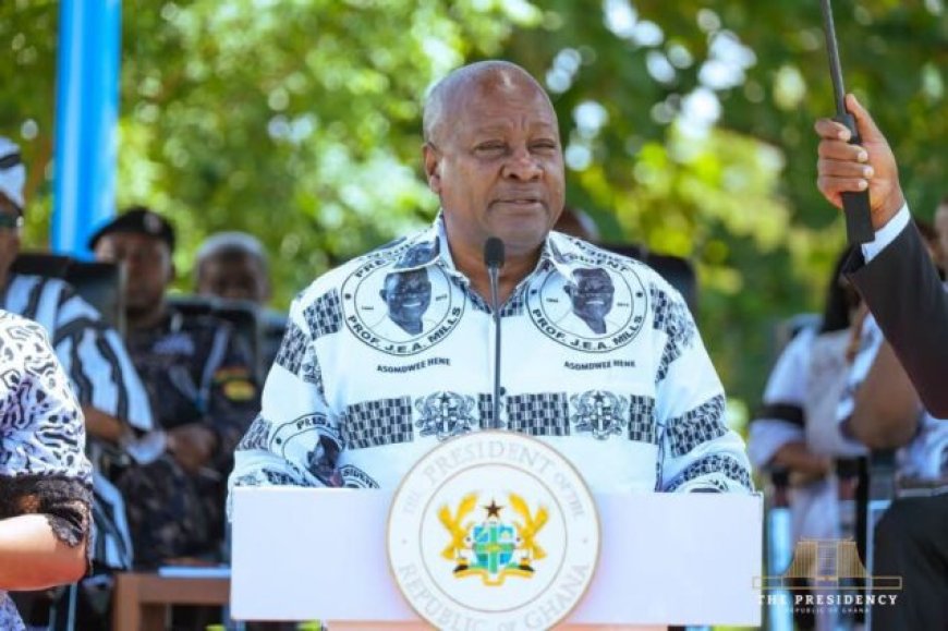 ‘Ghana Lost A President, But I Lost A Mentor And A Friend’ – Mahama Pays Tribute To Atta Mills