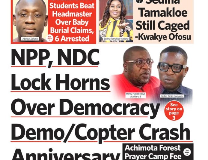 Newspaper Headlines: Thursday, August 6, 2026