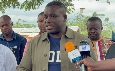 Sam George Inspects Rural Telephony Sites in Eastern Region