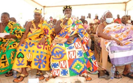 Police Intervention Averts Dispute Over Akwasiho Chief’s 40-Day Observance