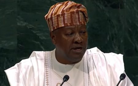 What President Mahama said at 81st Session of UNGA [FULL STATEMENT]