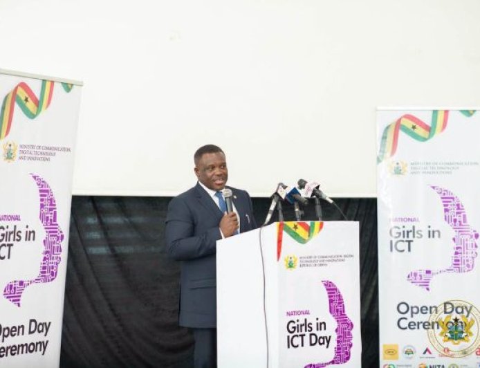 Sam George  Launches Girls-In-ICT Open Day, Urges Girls to Lead Ghana’s Digital Future