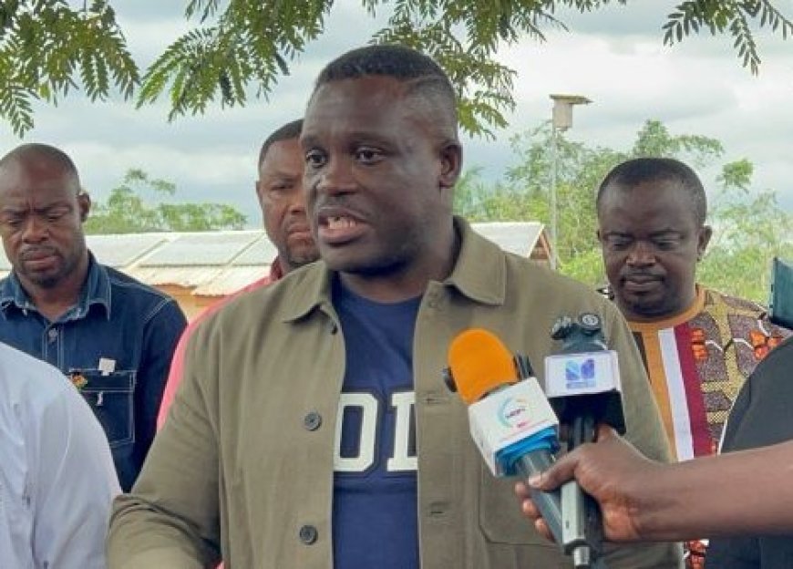 Sam George Inspects Rural Telephony Sites in Eastern Region