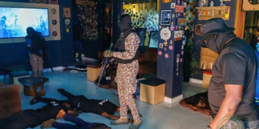 Laboma: NACOC Shuts Down Amsterdam Pub, Arrests Three Over Drug Activities